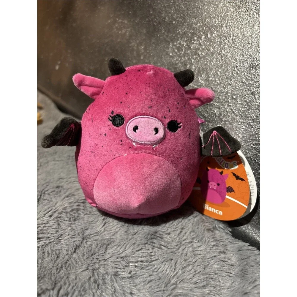 Bianca Squishmallows Bat with Specks Halloween Plush 6” #2828 Jazwares NWT